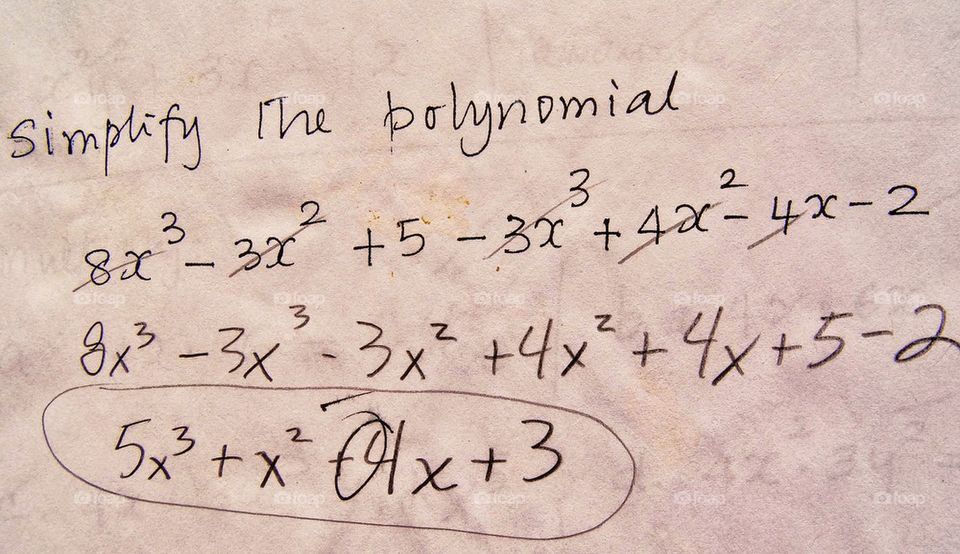 mathematical equation