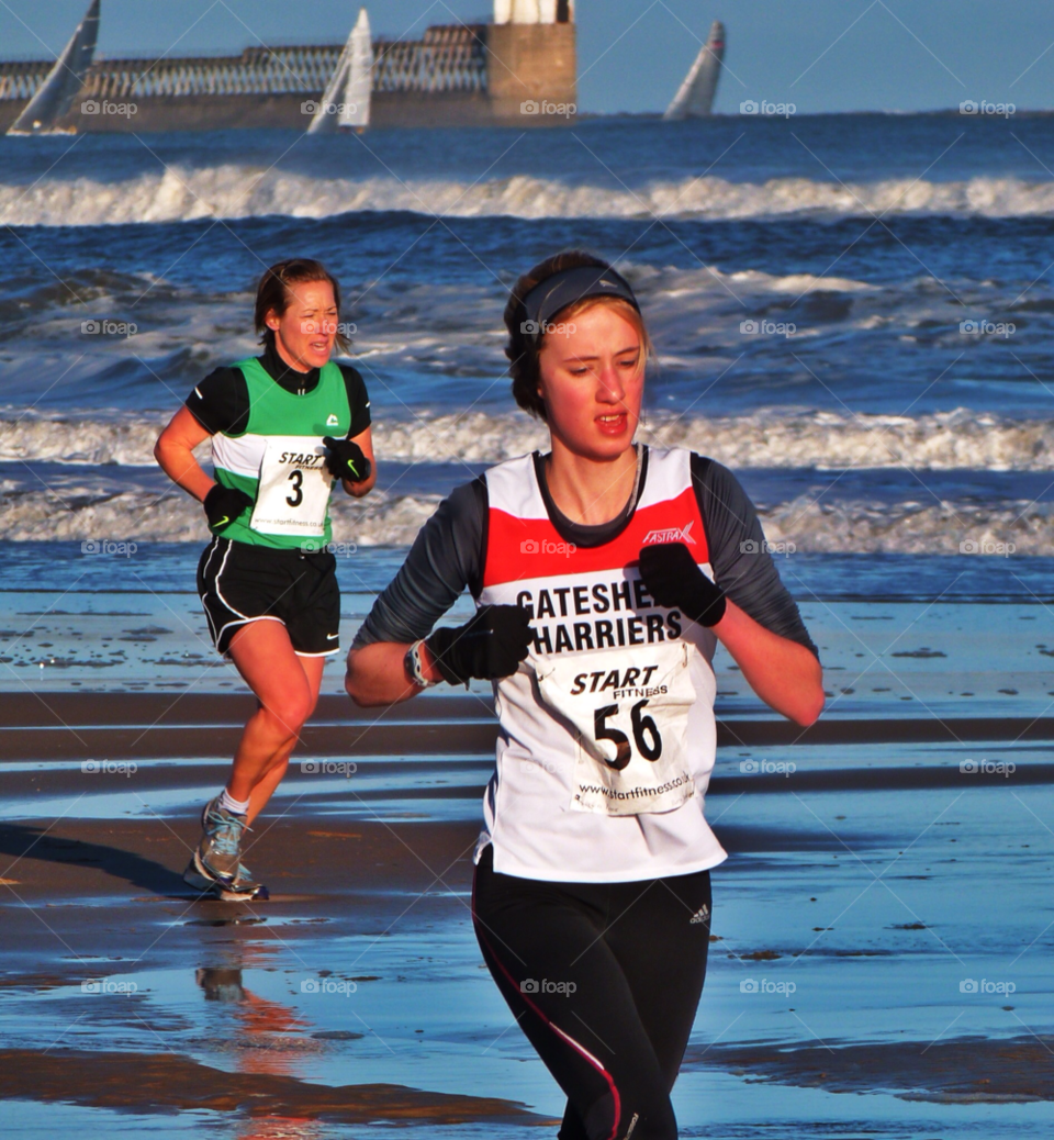 beach boats water cold by Raid1968