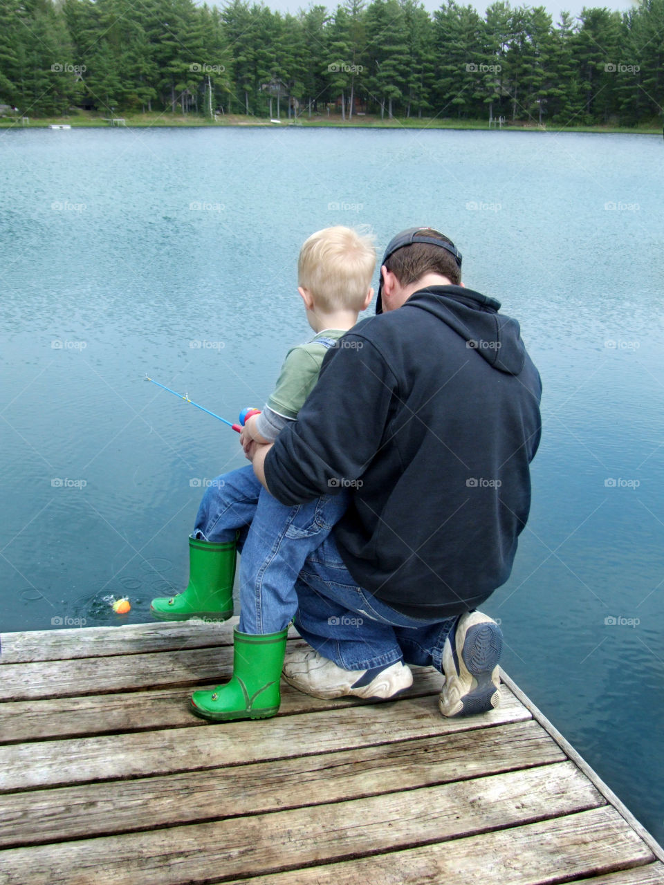 fishing with dad