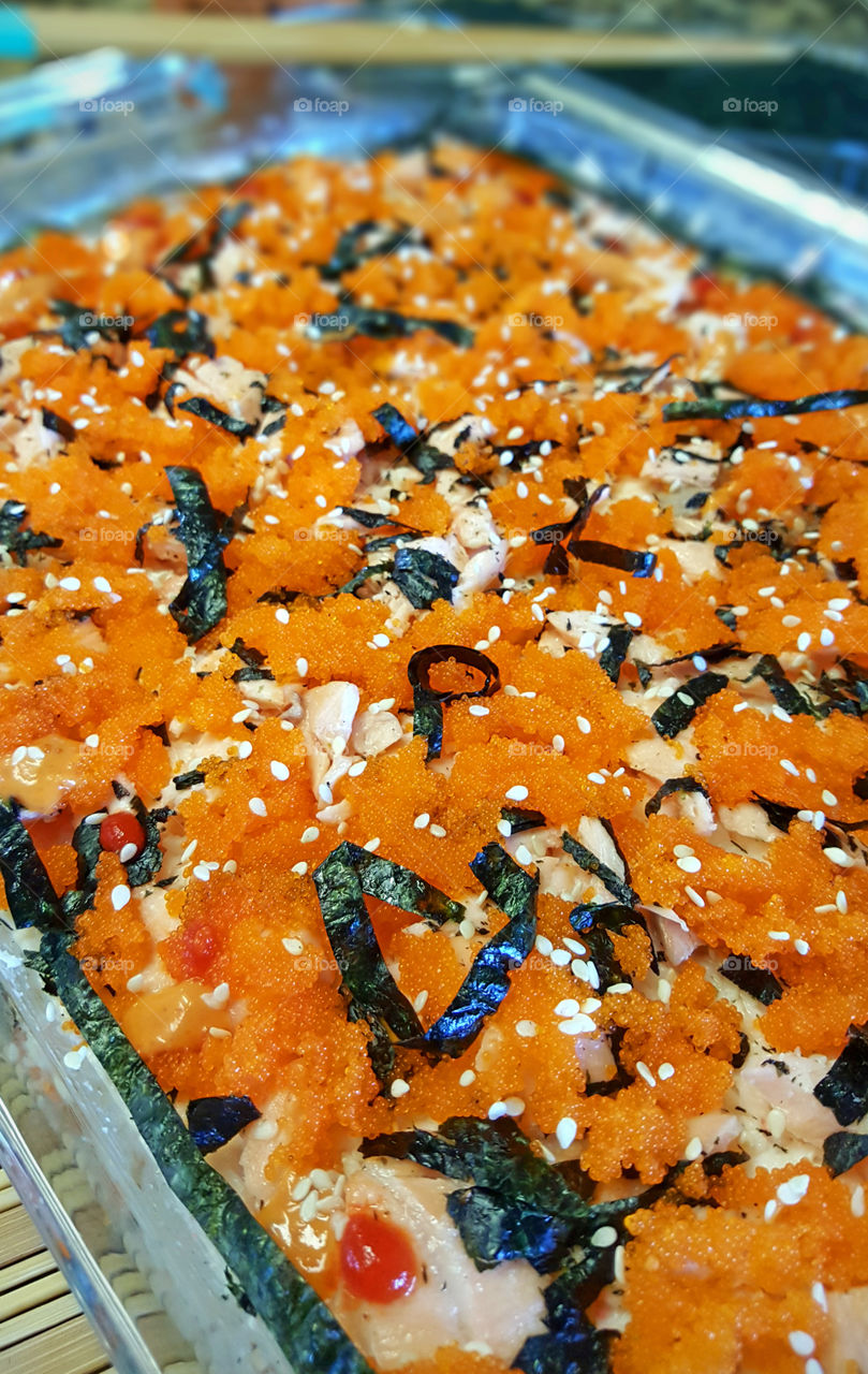 Sushi Casserole