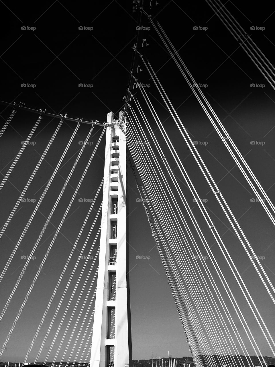 Close-up of metal cable