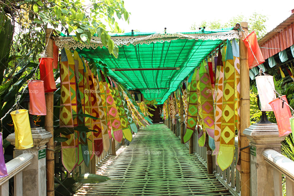 Colored Tunnel