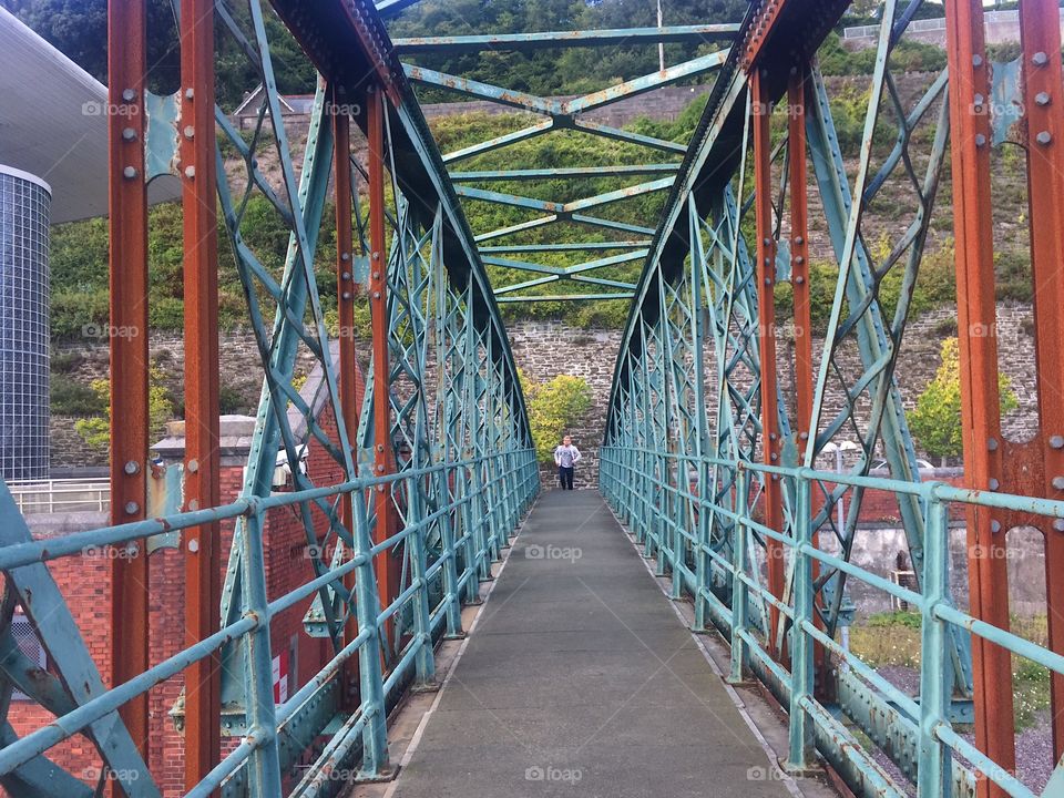 No Person, Bridge, Architecture, Construction, Steel