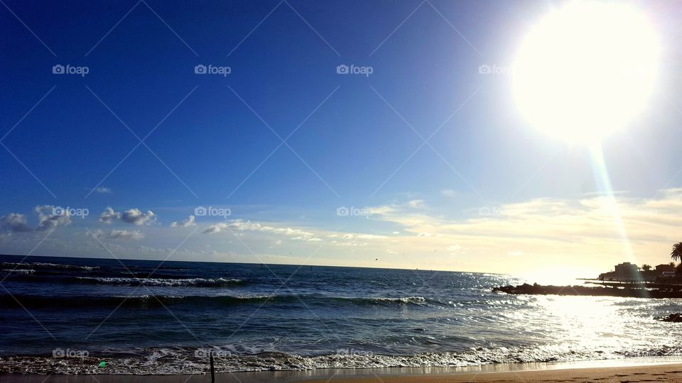 beautiful sea photo in italy