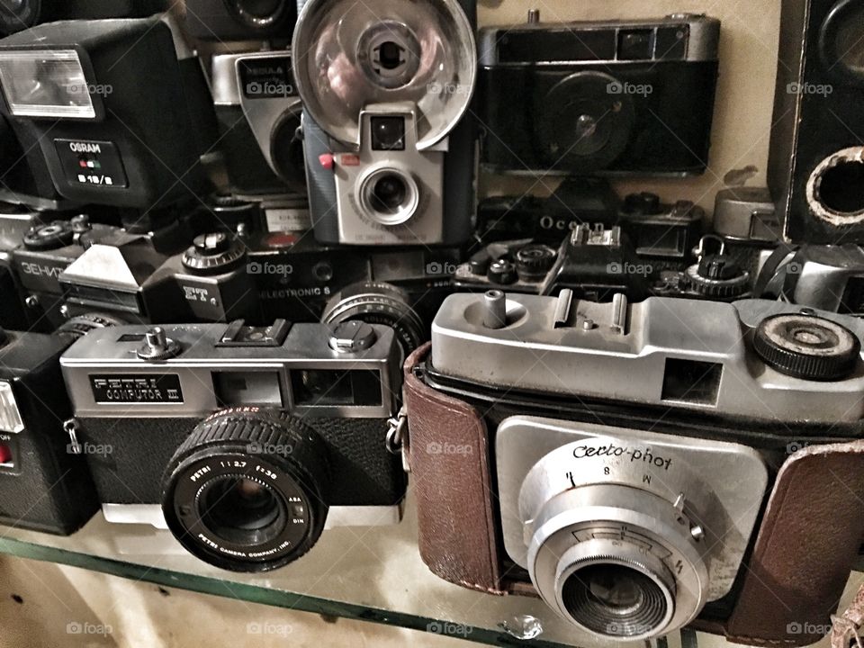 Lens, Equipment, Technology, Classic, Shutter