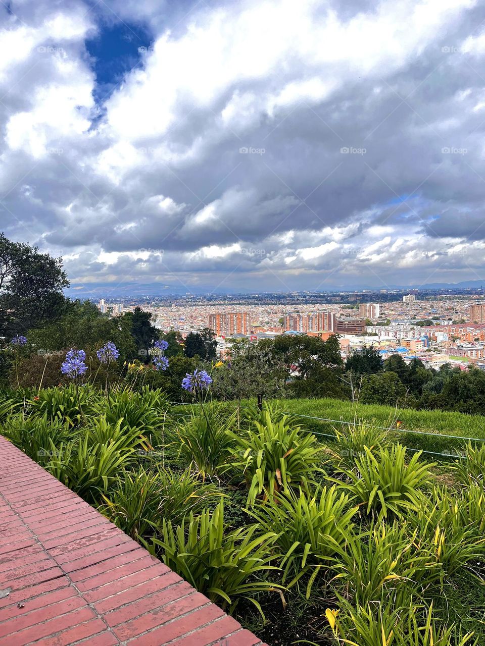 View of the city- vacations in Bogotá 
