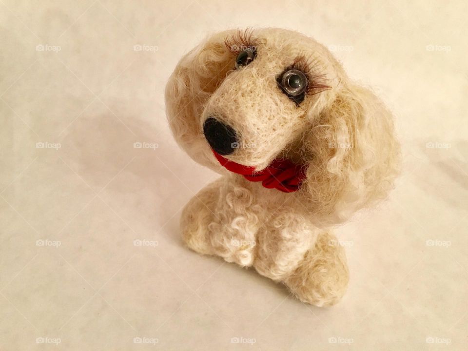 Needle felted miniature 