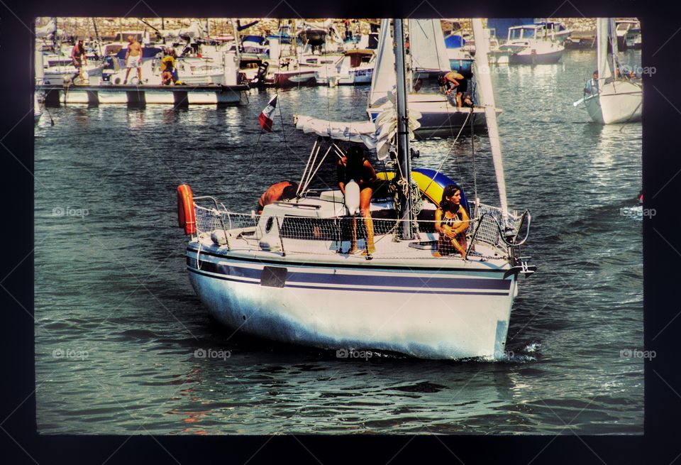 Sailing. South of France 