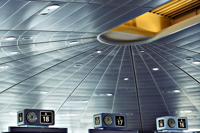 La Cúpula. I was bored at the airport and realized it had this amazing ceiling.