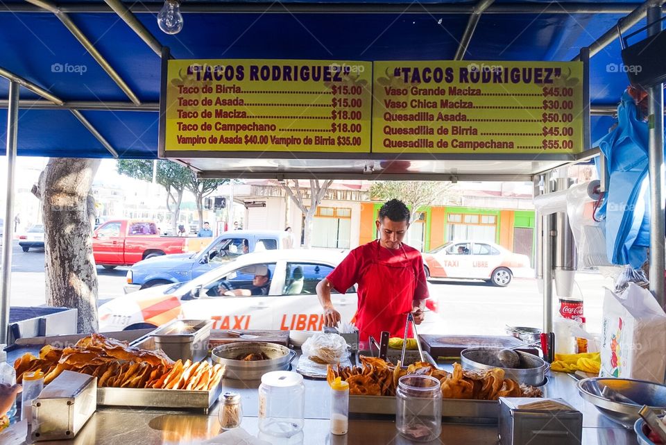 Street food in Tijuana 