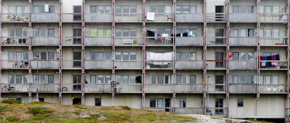 Type case. Apartments in Nuuk,  Greenland