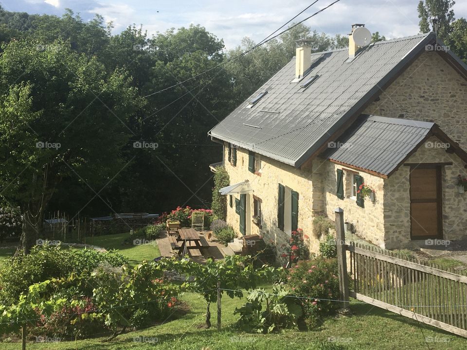 Sweet home with garden of my dreams