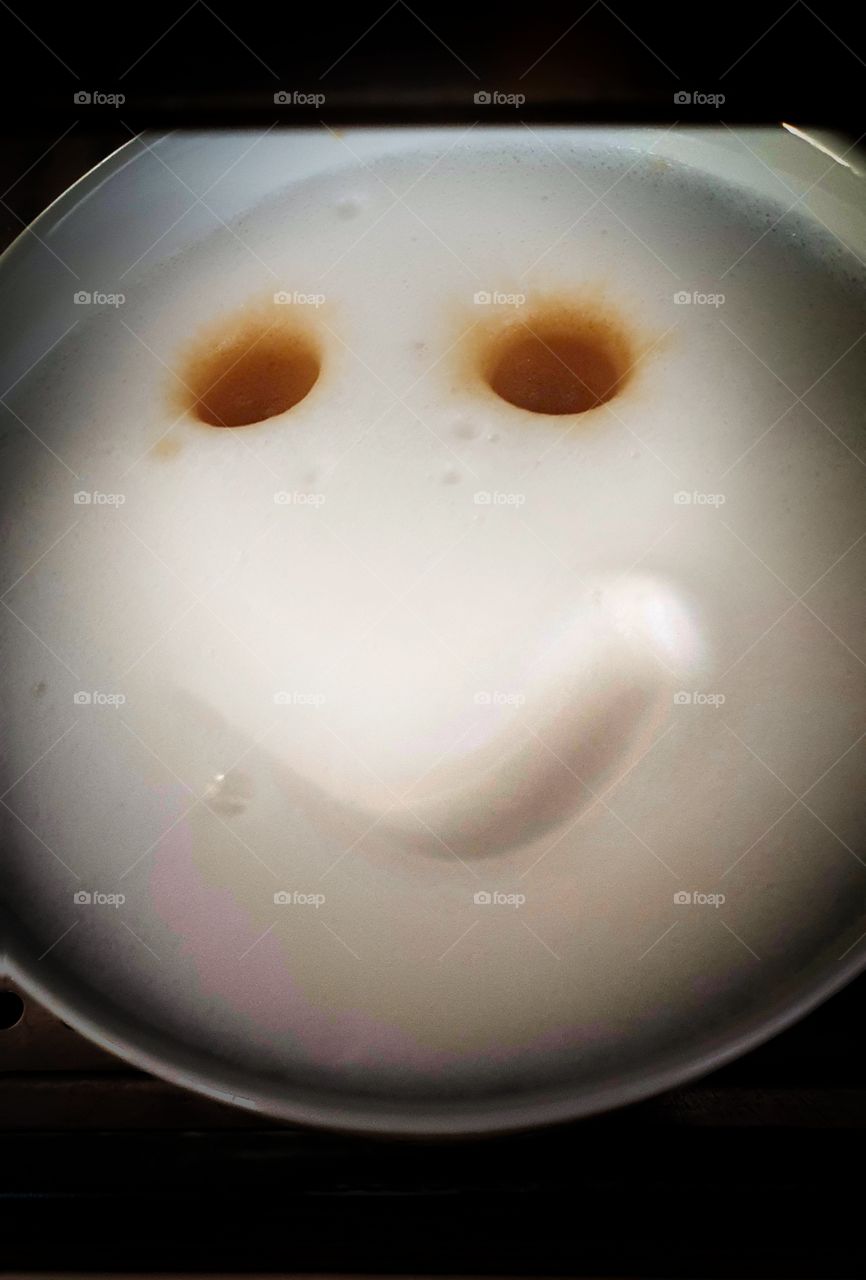 Coffe smile