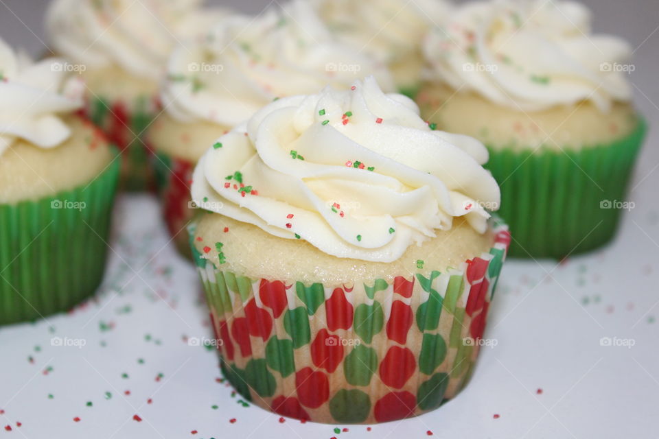 Christmas Cupcakes 