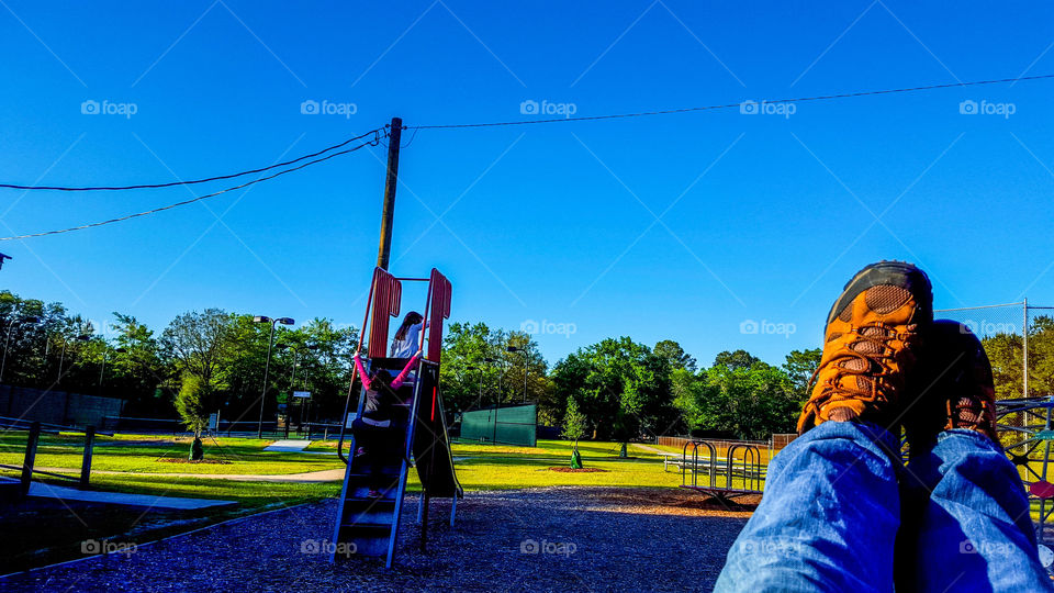 Never Too Old for a Swing.