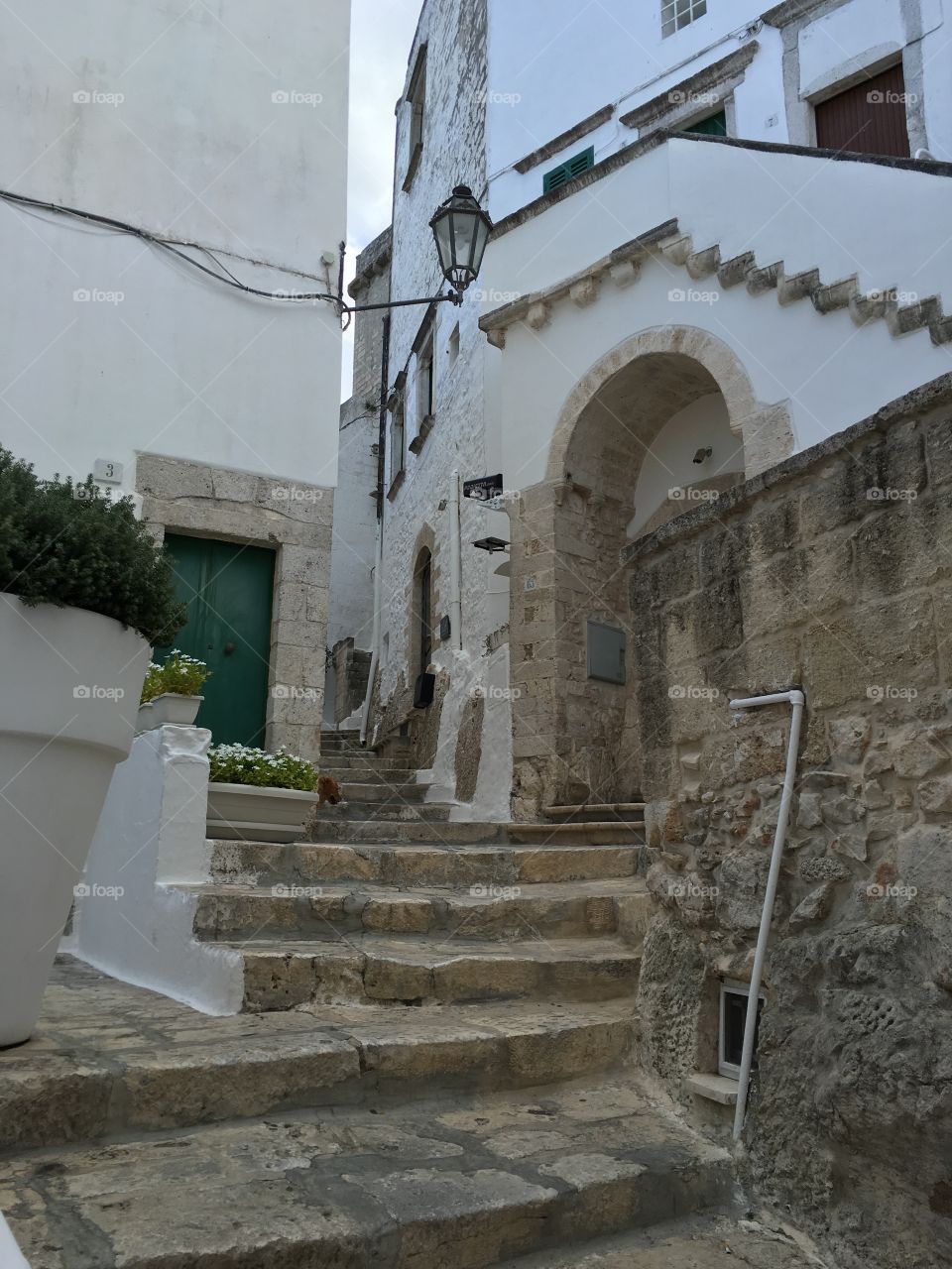 Ostuni the white town, Salento, Puglia region, Italy