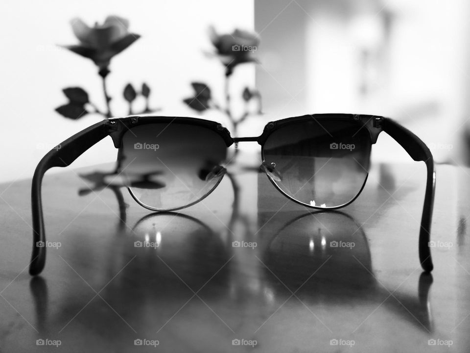 There are many veils in our life that blur our vision. We have to take our glasses off to see true colors.