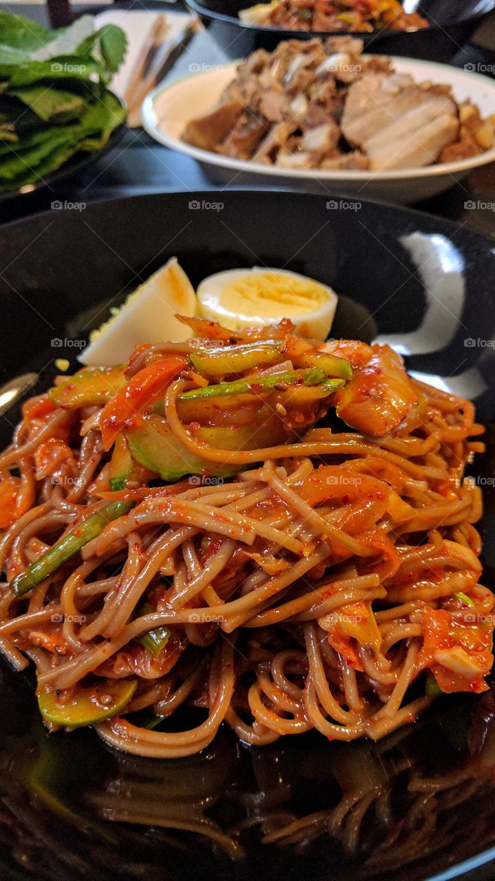 spicy noodles