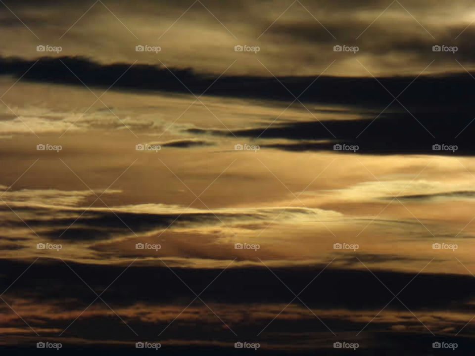 The sky is receding for fiery end.