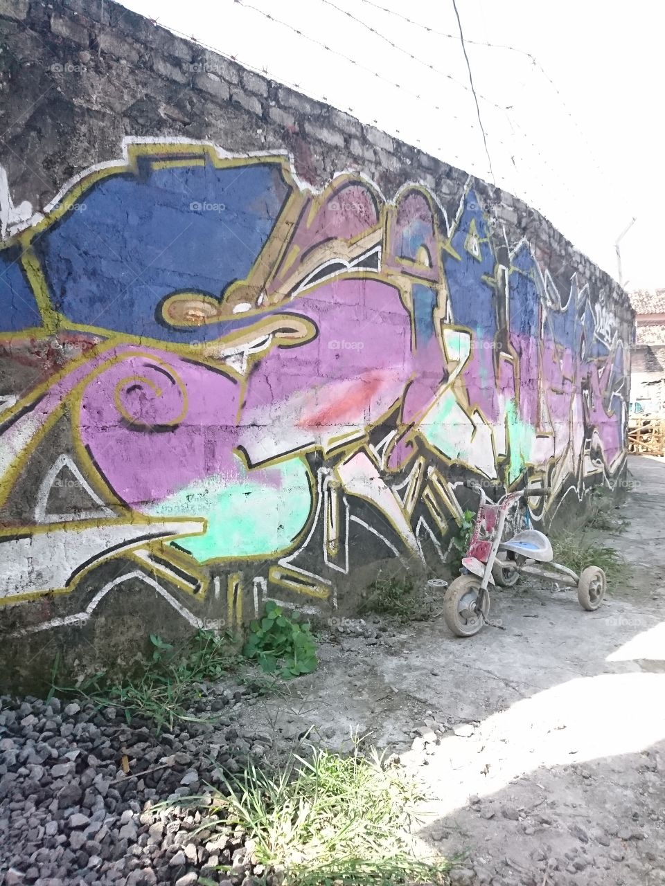 Tricycle the power of the kid's