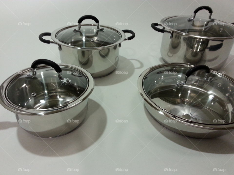 pots and pans. cookware