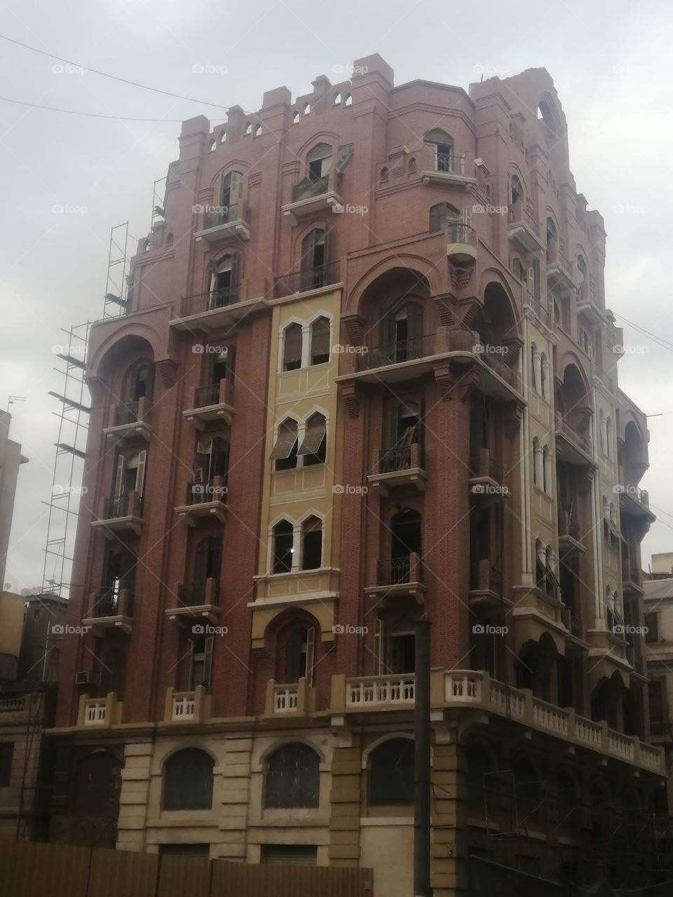 Historical Architecture in Downtown Cairo