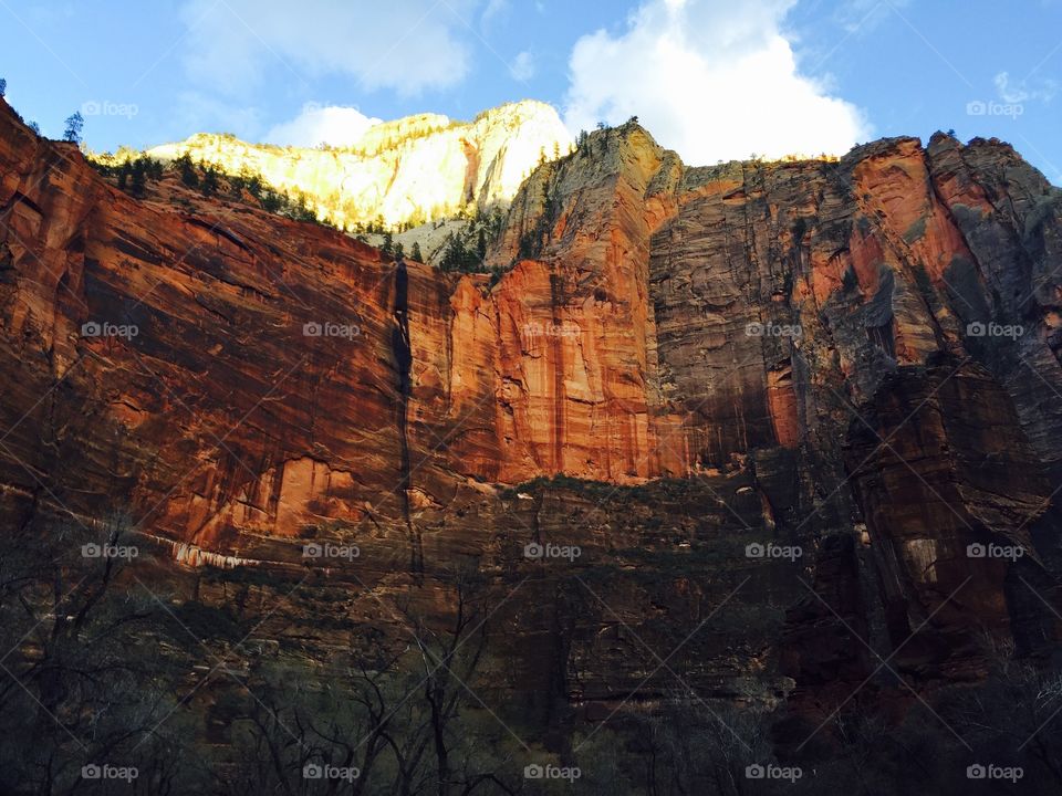 Utah mountains . Utah 