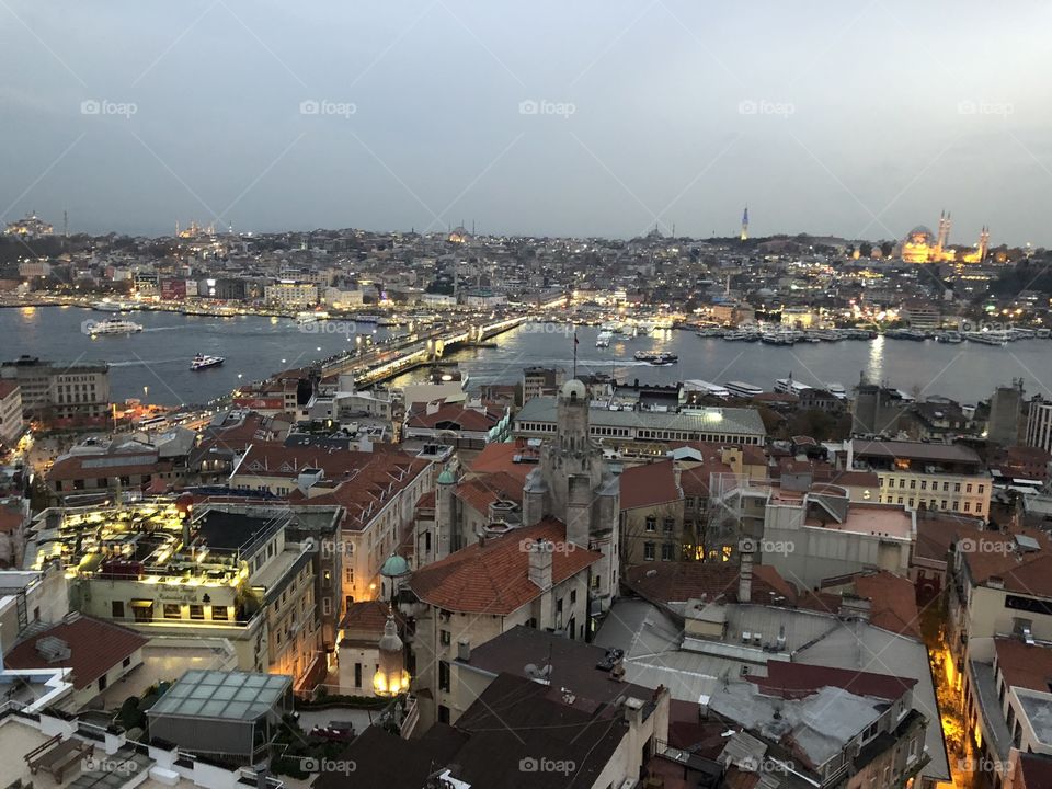 Another view from Galata Tower!!