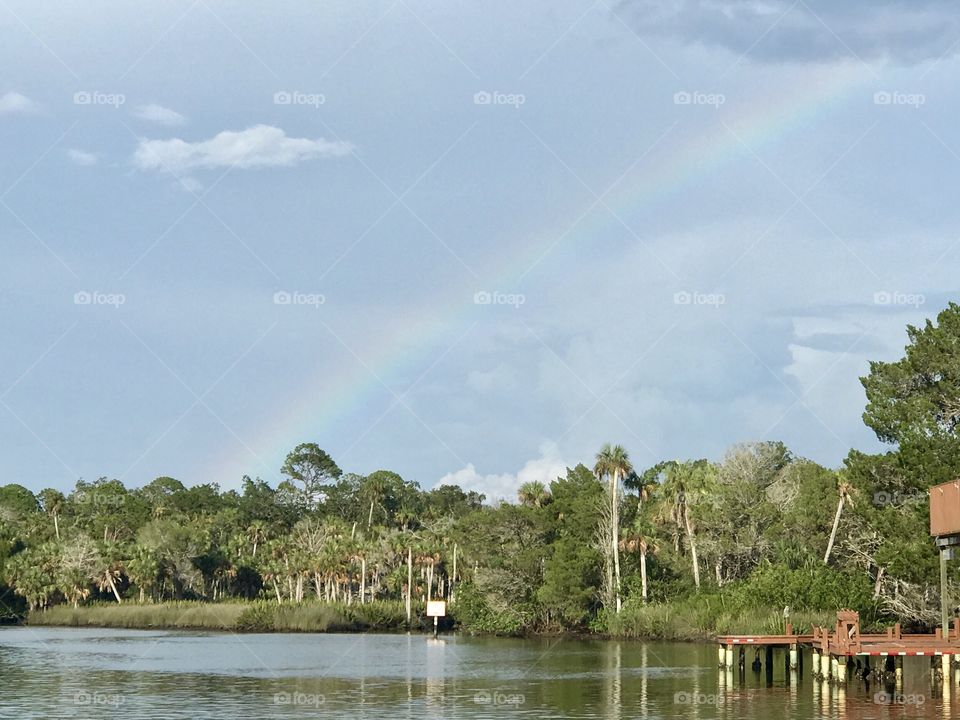 Rainbow after the rain