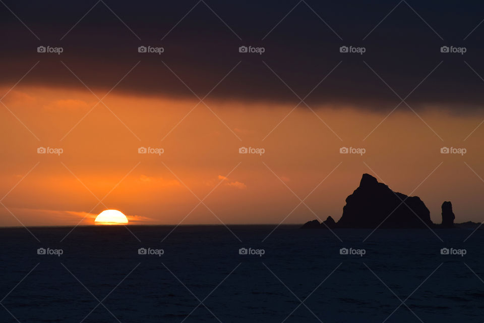 Sunset, Dawn, Sea, Water, Sun