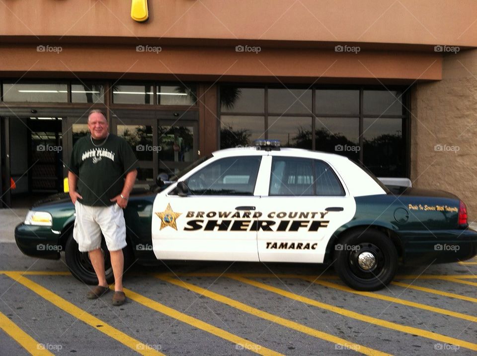 Police Sheriff Car - Broward County Florida