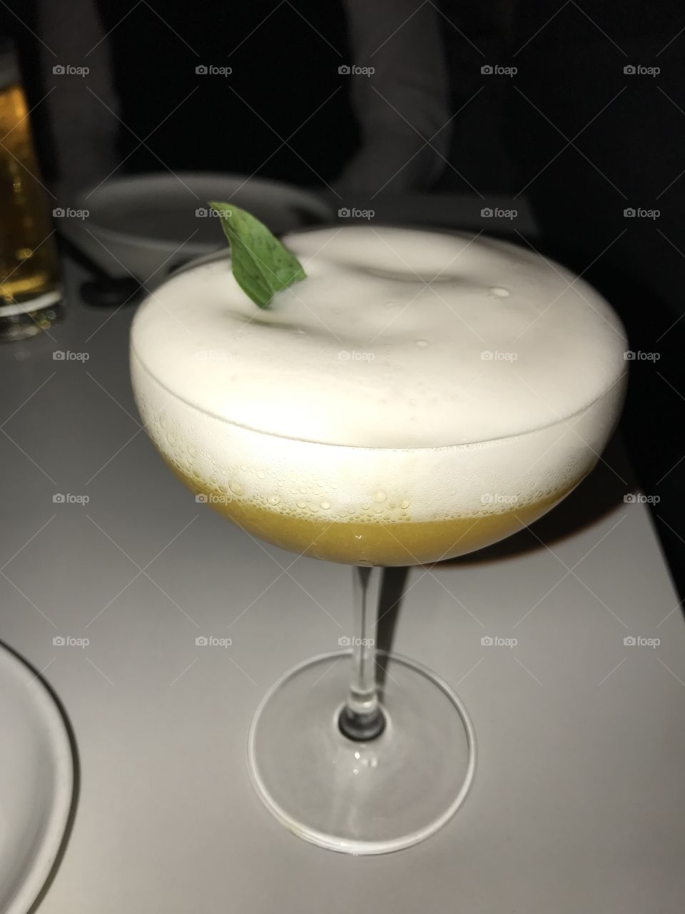 I love having a delicious beverage with my meals when I’m out for dinner. I had this pineapple infused cocktail at a Japanese restaurant in Toronto, Ontario. 