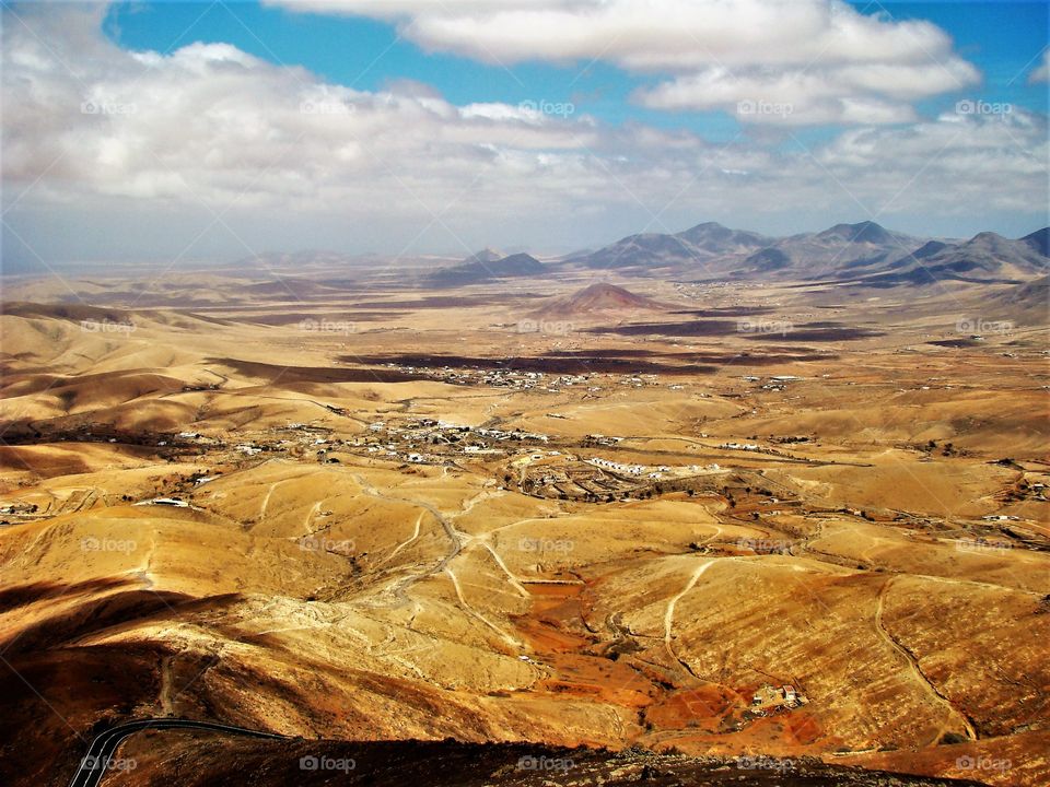 Landscape of Fuerteventura