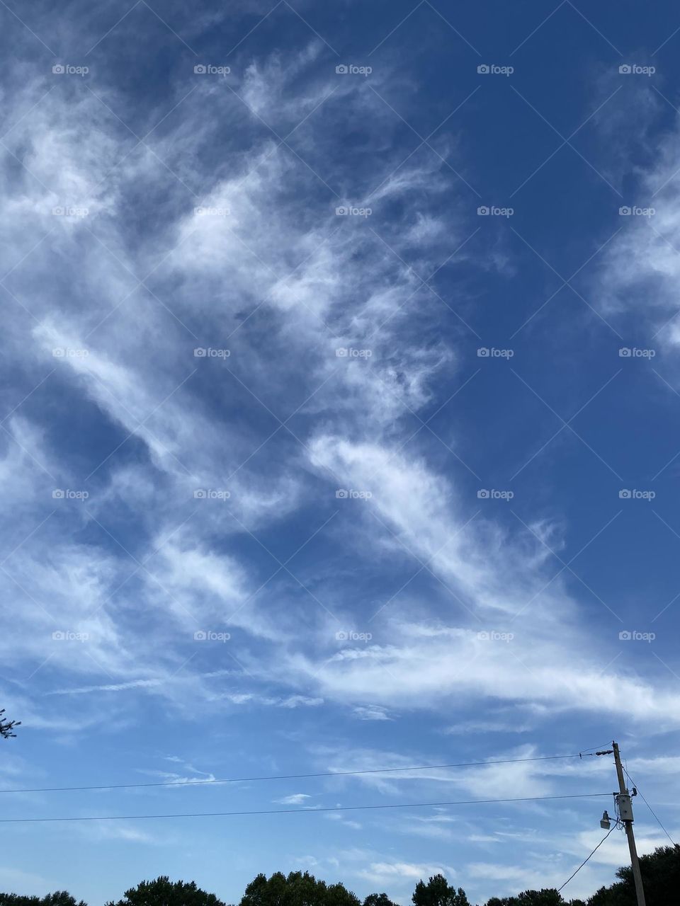 I always see faces in the clouds 