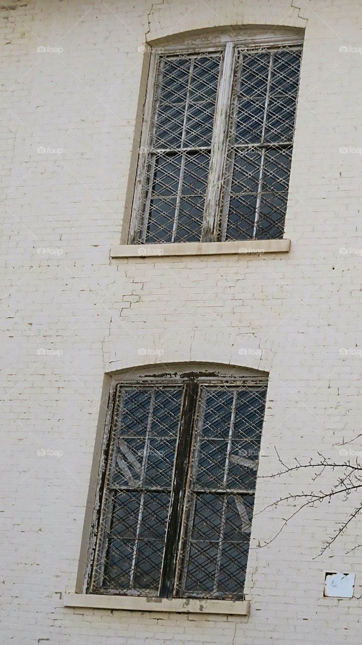 Wired Windows abandoned Asylum