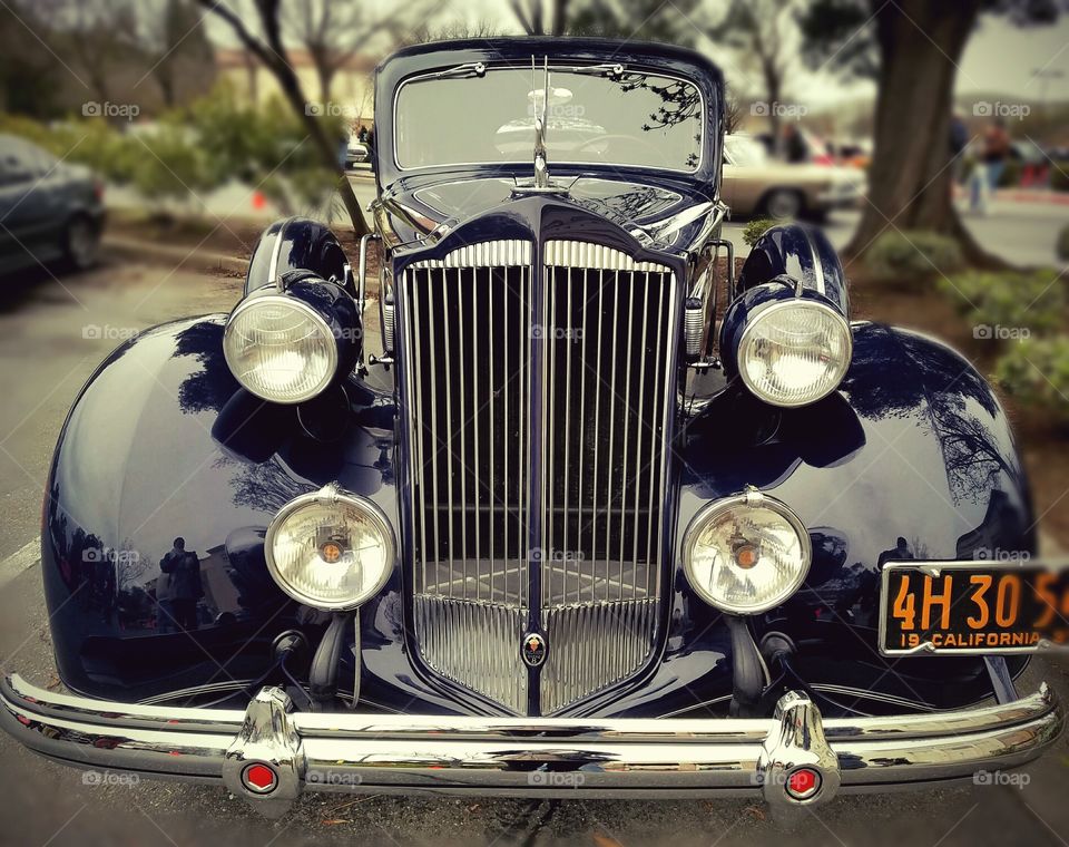 old classic antique car