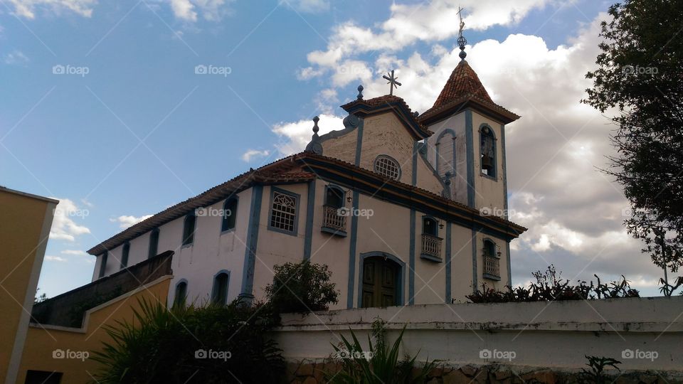 Church in Diamantina, MG, Brasil
