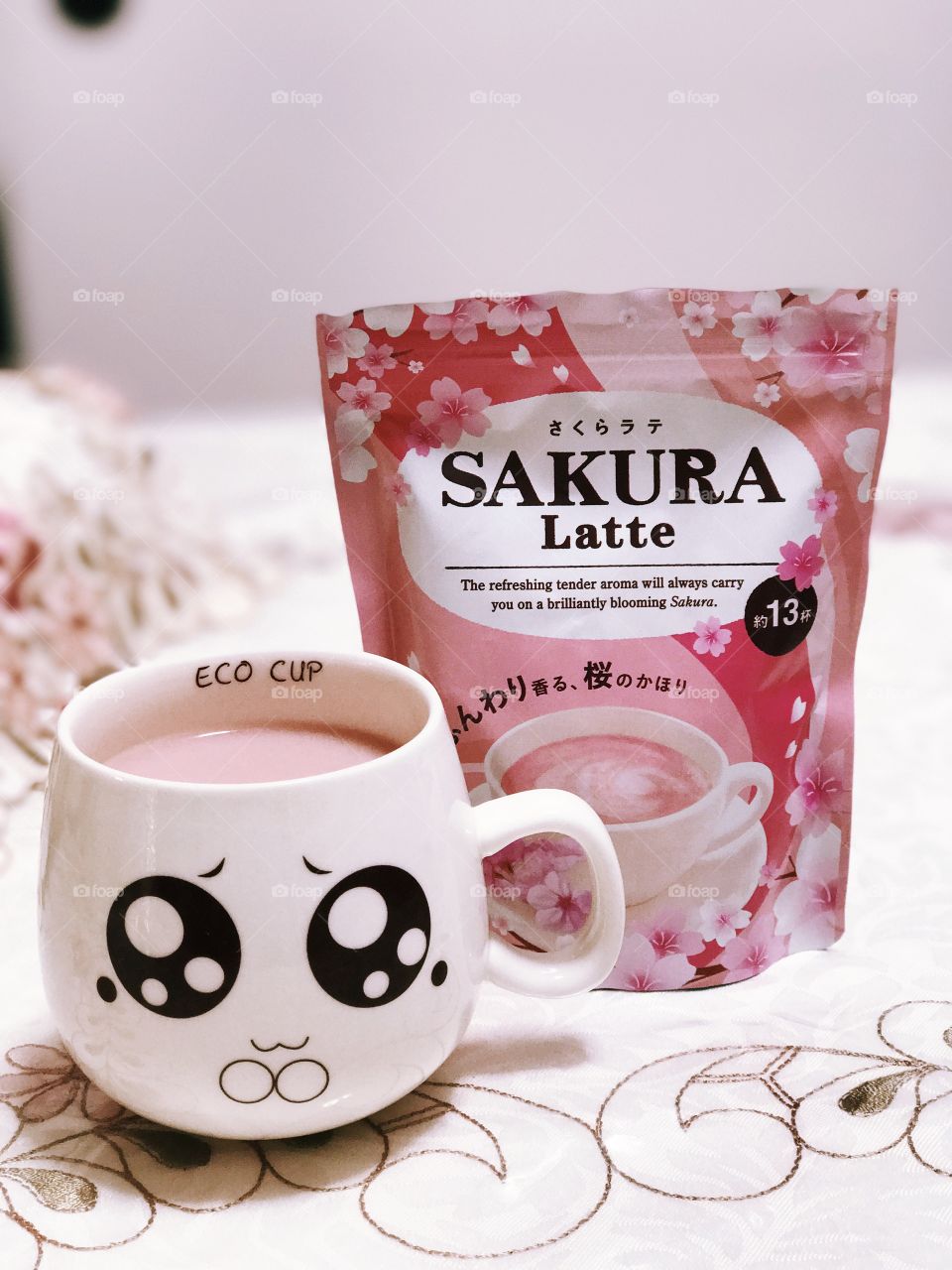 One Cup Of Sakura Latte