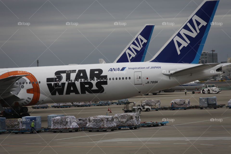 Star Wars plane ANA