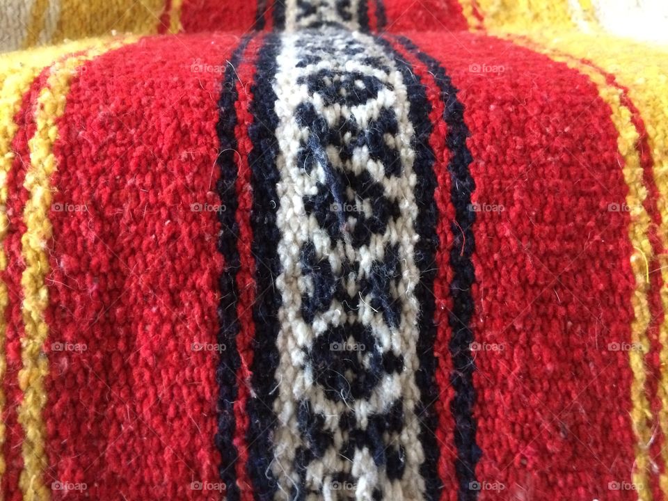 Wool blanket pattern 