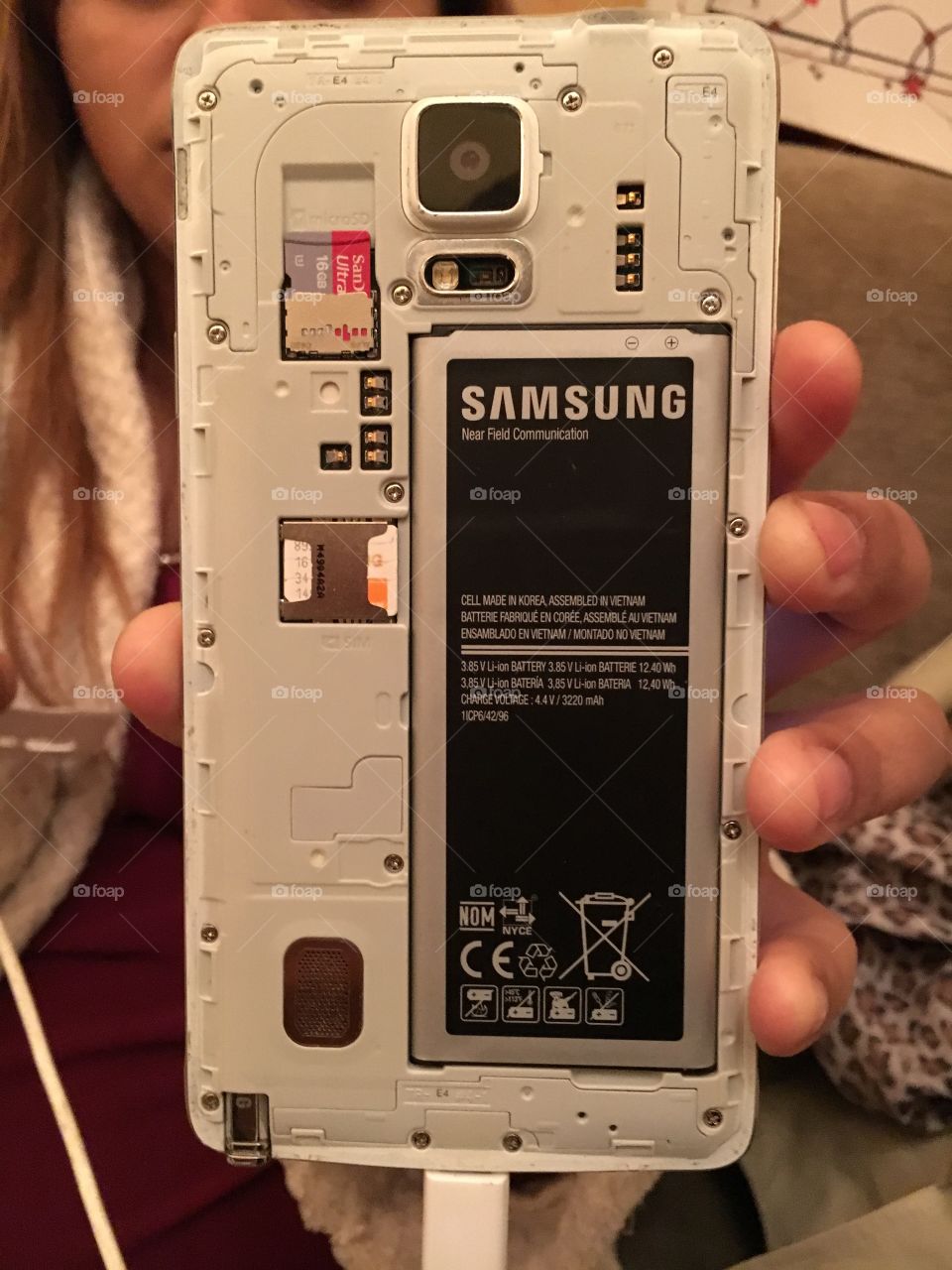 Inside Samsung Galaxy Note 4