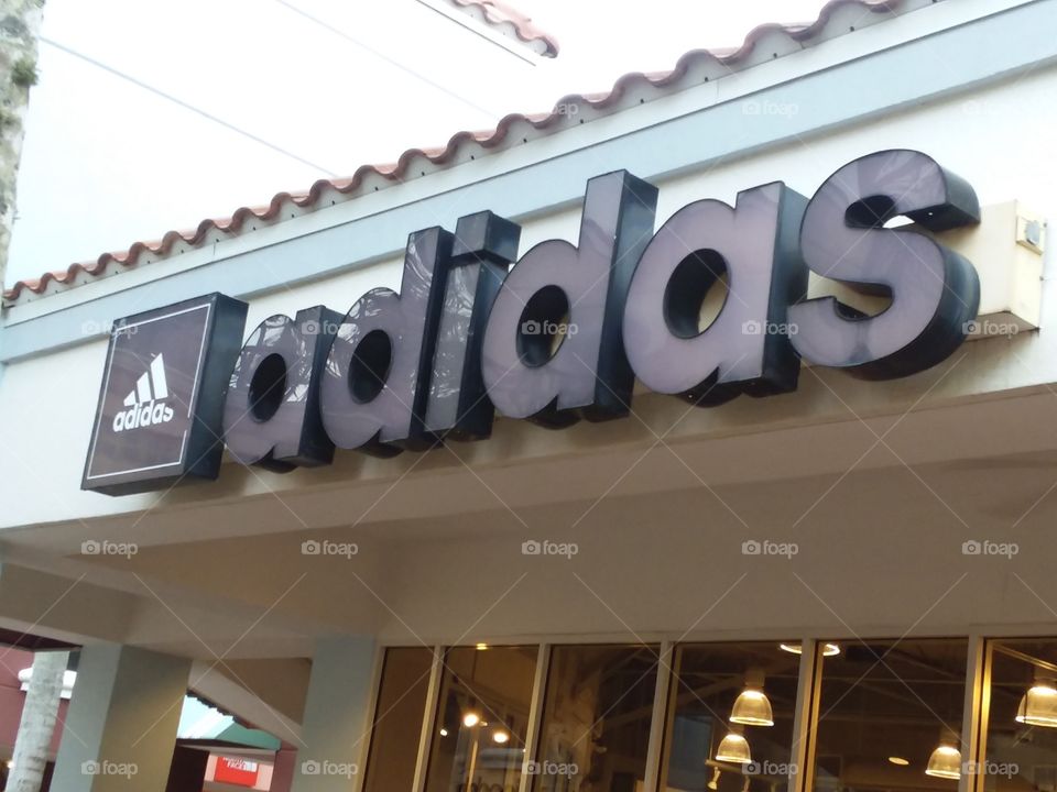 Adidas Business Sign