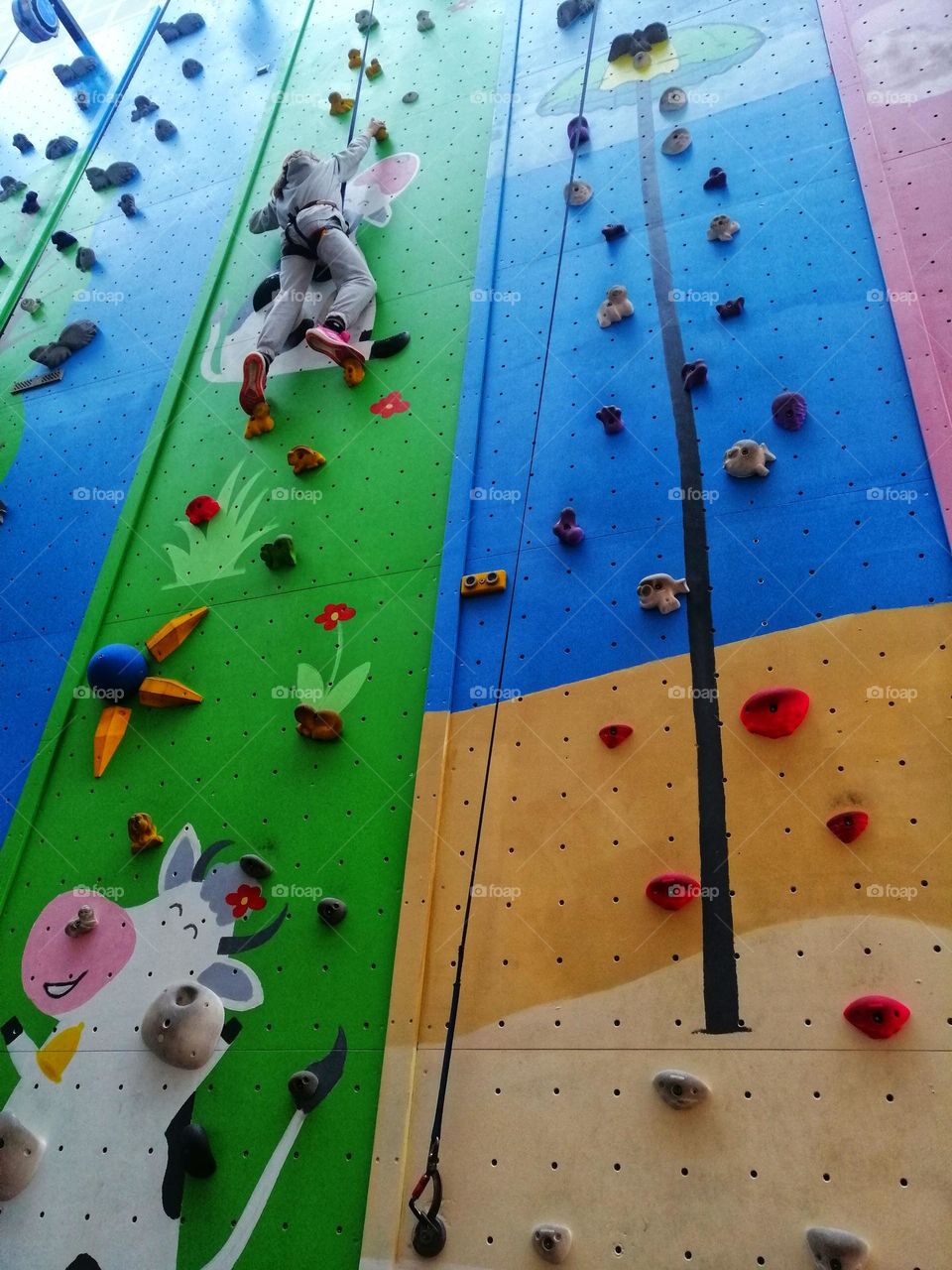 Climbing wall