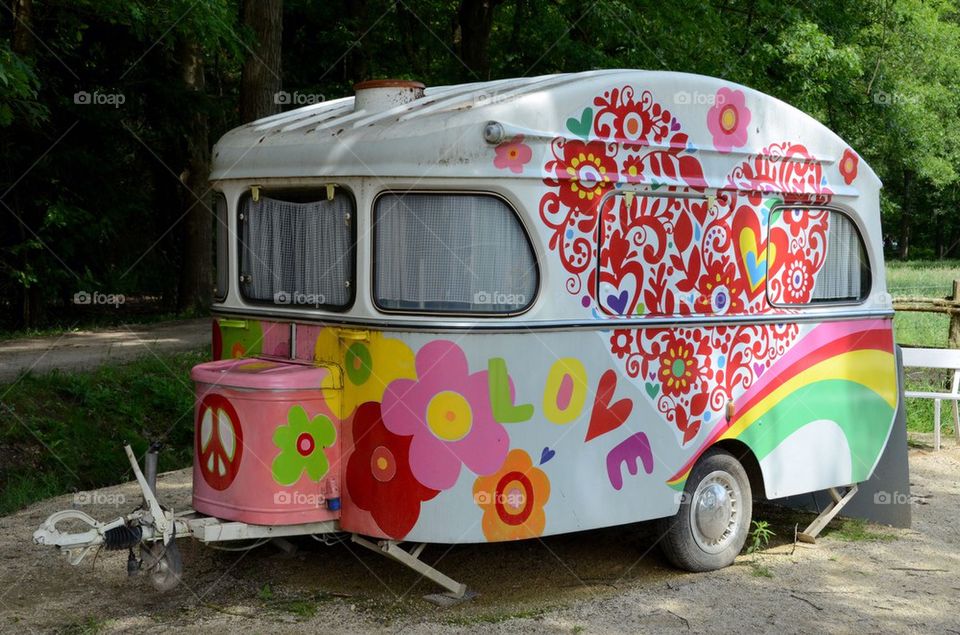 Hippie caravan