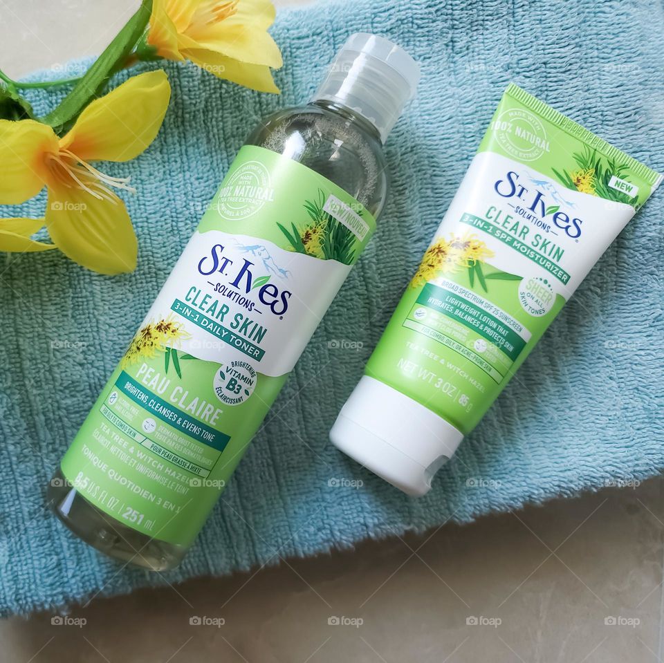 St.  Ives Clear Skin products