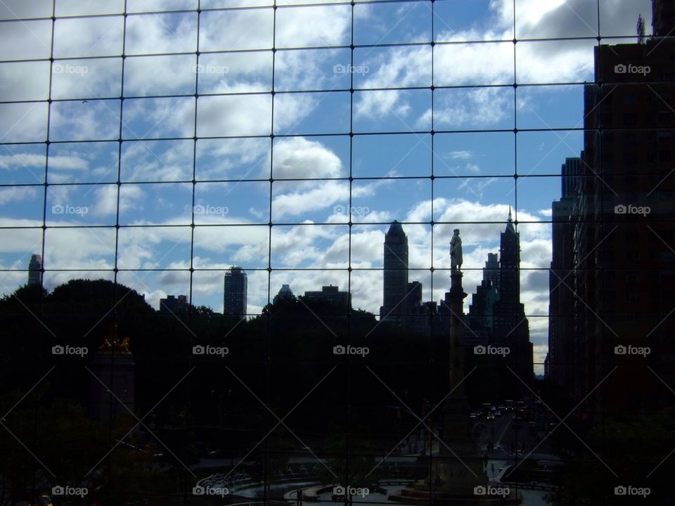 New York reflection