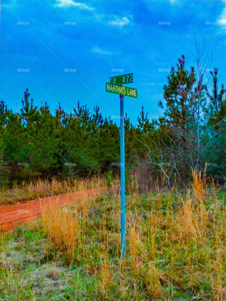 country sign