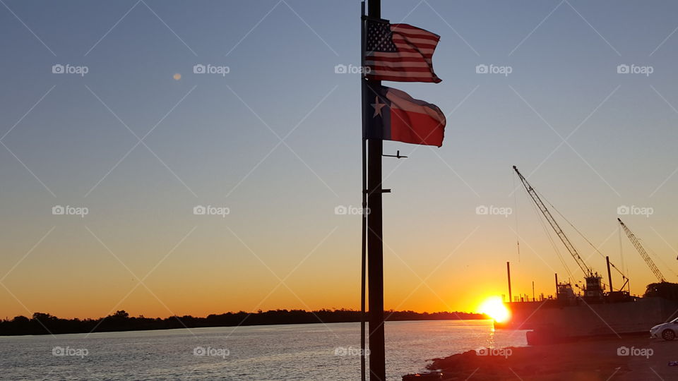 Sunrise at the Port