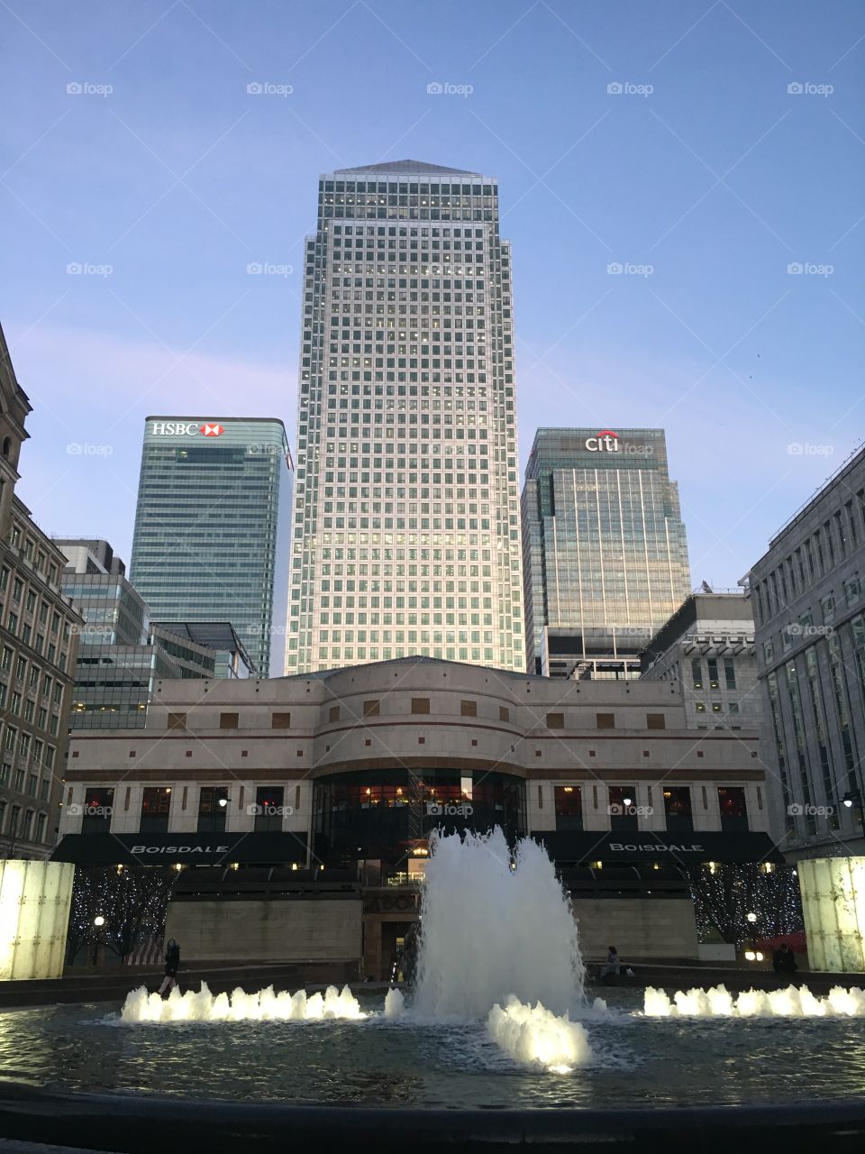 Canary Wharf, London 
