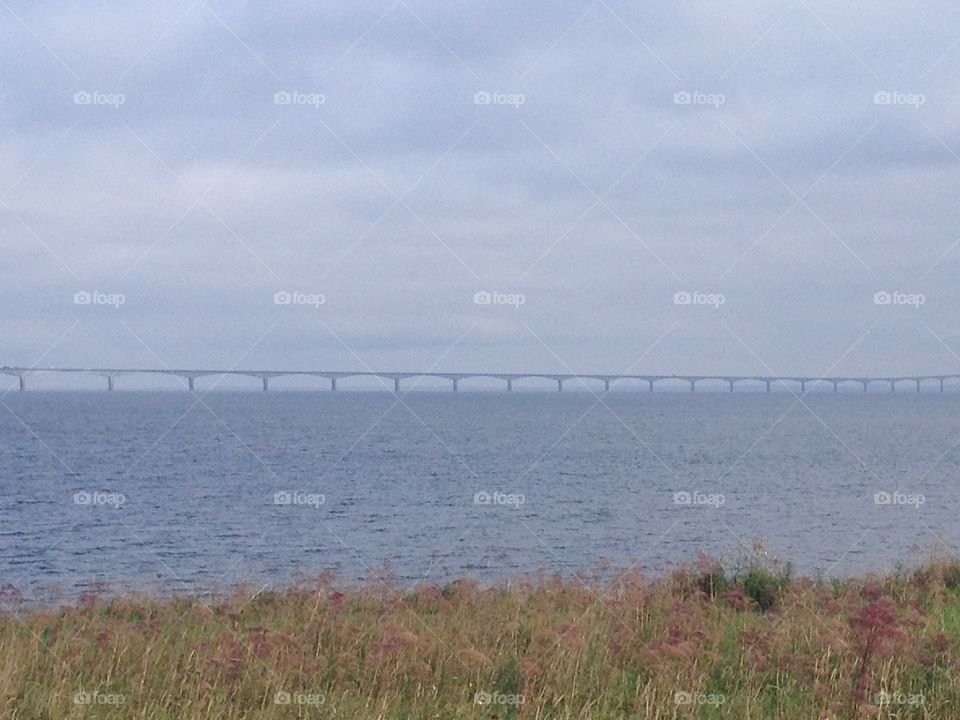 Landscape, Water, Sea, Bridge, Lake